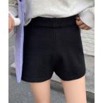 ショッピングショートパンツ パンツ ニットショートパンツ レディース