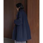 [hellam] бушлат FREE темно-синий женский 