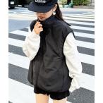 「CIAOPANIC TYPY」 ナイロンベスト LARGE ブラック メンズ