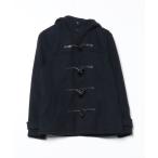 [NANO universe] полупальто "даффл коут" S темно-синий мужской 