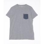 「Hollister」 ワンポイント半袖Tシャツ S グレー メンズ