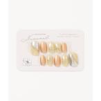 ネイルチップ ネイルシール 「nanamel」金箔ネイル(オーバル)(MA)