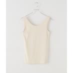 タンクトップ ノースリーブ ソフトフリーベーシックタンクトップ レディース