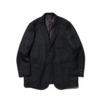 ショッピングボタン ジャケット テーラードジャケット ダブルウィーブ ウール 3ボタンジャケット ボックスフィット メンズ