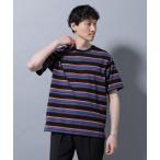 tシャツ ナノベアボーダーTシャツ 半袖 メンズ