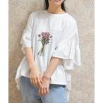 tシャツ アソートフリルTシャツ レディース