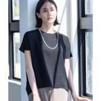 ブラウス シャツ フレンチブラウス「接触冷感」 レディース