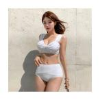  купальный костюм передний Cross высокий талия бикини купальный костюм женский 