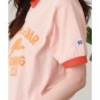 tシャツ Russell Athletic/ラッセルアスレティック Kids Tri-Blend Classic Ringer Tシャツ レディース