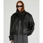  пальто внешний [2025Autumn Pre-Order]SHEEP leather с высоким воротником - блузон / SHEEP Leather High Neck