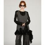 ショッピングチュニック チュニック フリルヘムチュニック / Ruffled Hem Tunic