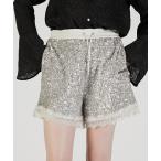 パンツ スパンコールショートパンツ / Spangle Short Pants レディース