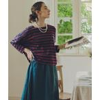 tシャツ ７２／２サイロプレミアムハイゲージボーダー レディース