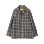 ショッピングリネン ブルゾン アウター リネン ダブルポケット シャツジャケット SOLBIATI メンズ