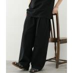 ショッピングワイドパンツ パンツ ドライタッチワイドパンツ メンズ