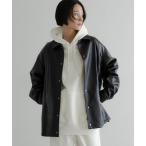 革ジャン ライダース 「LFM(U)」フェイクレザーコーチジャケット　 571329 メンズ レディース