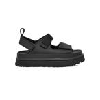 「UGG」 フラットサンダル 24 ブラック レディース
