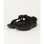 「Teva」 フラットサンダル 22cm ブラック レディース