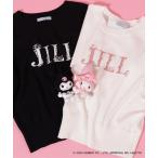 ニット セーター 「マイメロディ&クロミコラボ」ロゴジャガードニット レディース