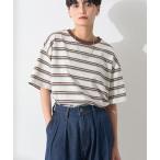 tシャツ レトロボーダープルオーバー レディース