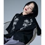 シャツ 彼岸花刺繍シャツ メンズ レディース