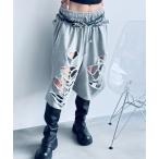 スウェットパンツ ジャージ 「Crush cut」ハーフパンツ レディース