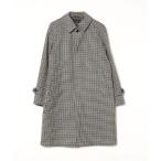 [green label relaxing] пальто с отложным воротником SMALL серый мужской 