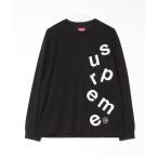 「Supreme」 長袖Tシャツ S ブラック メンズ