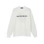 「HYSTERIC GLAMOUR」 長袖Tシャツ X-LARGE ホワイト メンズ