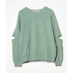 「INSCRIRE」 スウェットカットソー - グリーン レディース