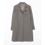 [DES PRES] в клетку Пальто Честерфилд 1 серый женский 