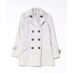 [MICHEL KLEIN] тренчкот 38 серый женский 