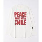 tシャツ ロゴ長袖Tシャツ レディース