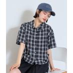 ブラウス シャツ サイドドロスト半袖シャツ キッズ 子供服 女の子