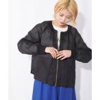 ショッピングレディ 夏 「LUCA/LADY LUCK LUCA」 ジップアップブルゾン FREE ブラック レディース