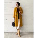 「Mila Owen」 ダッフルコート 1 オレンジ レディース