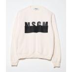「MSGM」 スウェットカットソー S 
