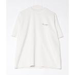 [SENSE OF PLACE by URBAN RESEARCH] вышивка короткий рукав футболка M белый женский 