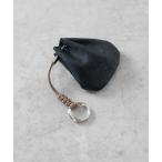 キーホルダー Dyneema(R) Leather KEY RING / 超軽量ダイニーマレザー巾着キーリング