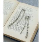 イヤリング ボールチェーンイヤリング レディース