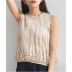 ブラウス シャツ プリーツバルーンノースリーブ レディース