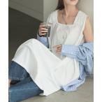 タンクトップ ノースリーブ フラワーチュニックタンクトップ レディース
