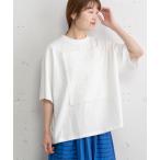 tシャツ リメイク風デザインレースTシャツ レディース