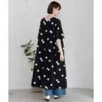 ワンピース ランダムドット2wayフレアワンピース