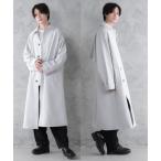 [KUUUPY] пальто с отложным воротником LARGE светло-серый мужской 