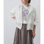 ショッピングレディ 夏 「LUCA/LADY LUCK LUCA」 ブルゾン FREE オフホワイト レディース