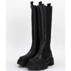 ブーツ GANNI/ガニー Cleated High Chelsea Boot / S2575 / チェルシーブーツ / チャンキー / ロングブーツ