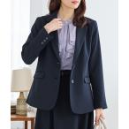 ジャケット テーラードジャケット 「ストレッチ・マシンウォッシャブル・イージーケア」２つ釦テーラードジャケット レディース
