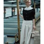 スカート ステッチタフタスカート