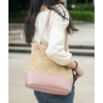 トートバッグ urbanfemine./ストローデザイントートバッグ U7530 レディース